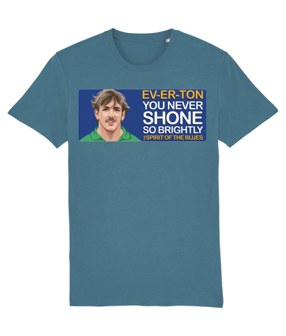 Everton Neville Southall The Spirit Of The Blues Unisex T-Shirt Stanley/Stella Retrotext Stargazer X-Small 