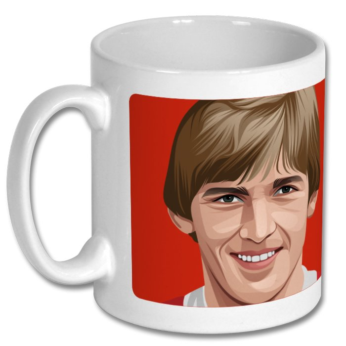 Liverpool 1986 Division One Champions Kenny Dalglish Teletext Mug Ceramic 11oz mug Retrotext   