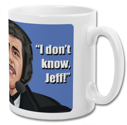 Jeff Stelling & Chris Kamara Wraparound Mug