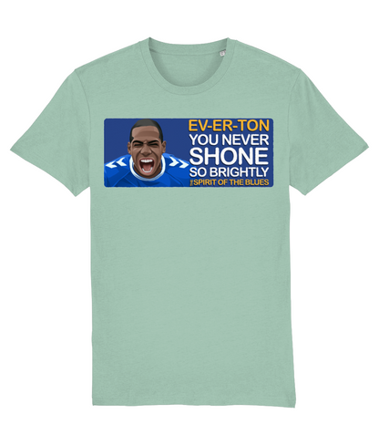 Everton Abdoulaye Doucoure The Spirit Of The Blues Unisex T-Shirt Stanley/Stella Retrotext Aloe XX-Small 